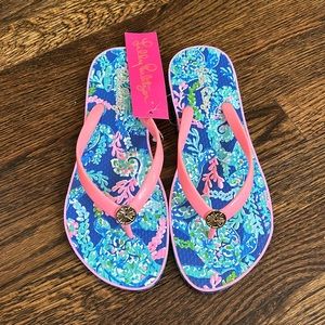 Nwt lilly Pulitzer sandal 7/8